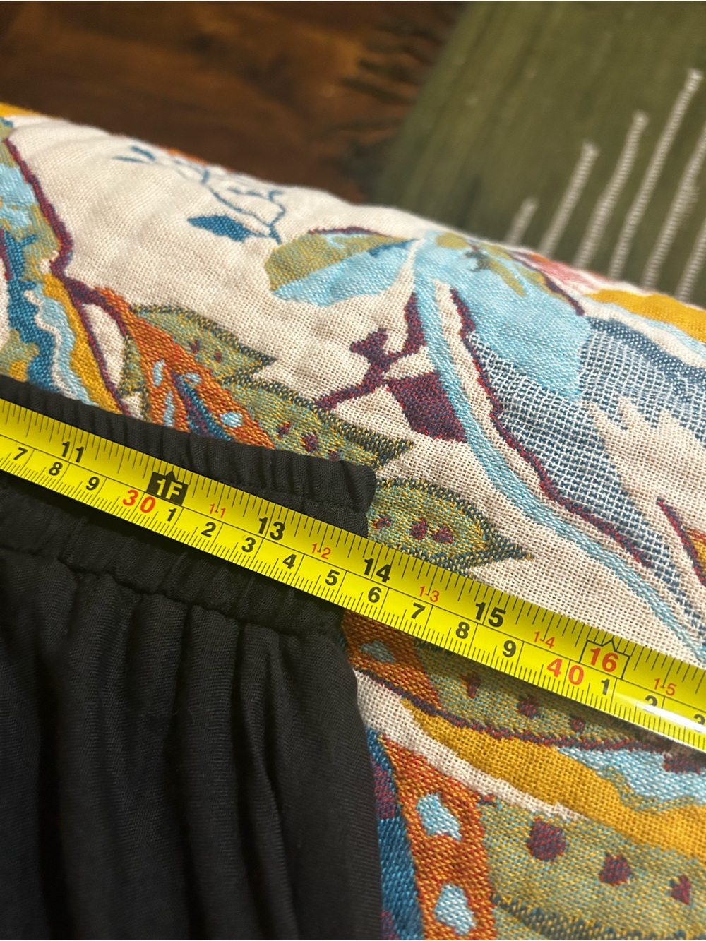 Black Flowing Women's Maxi Skirt - Picture 6 of 7